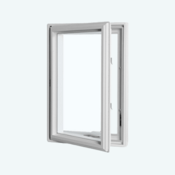 Casement replacement window installed by Insight Glass