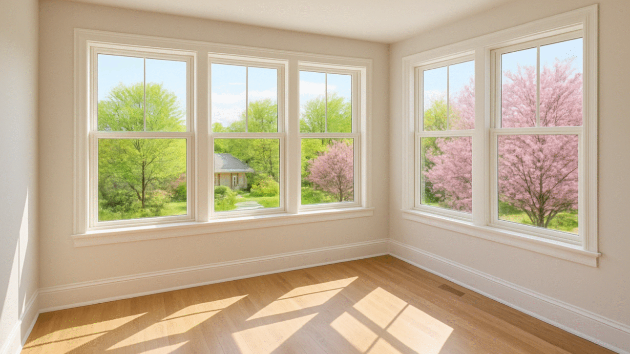 White Spring Window Spring is the Best Time for New Construction Windows