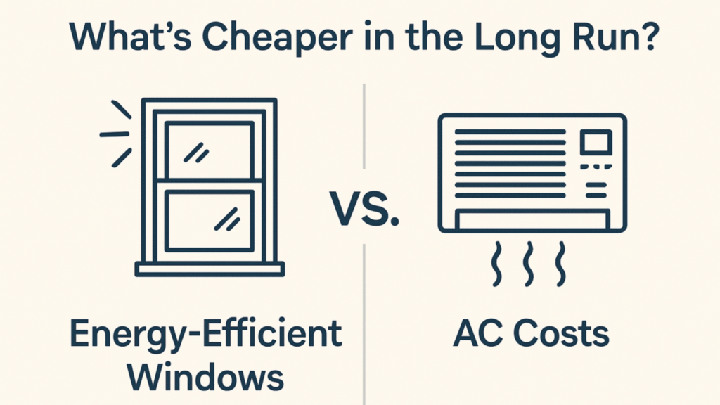 Energy Efficient Windows Cost Savings vs. AC: Long-Term Comparison - Energy Efficient Windows Cost