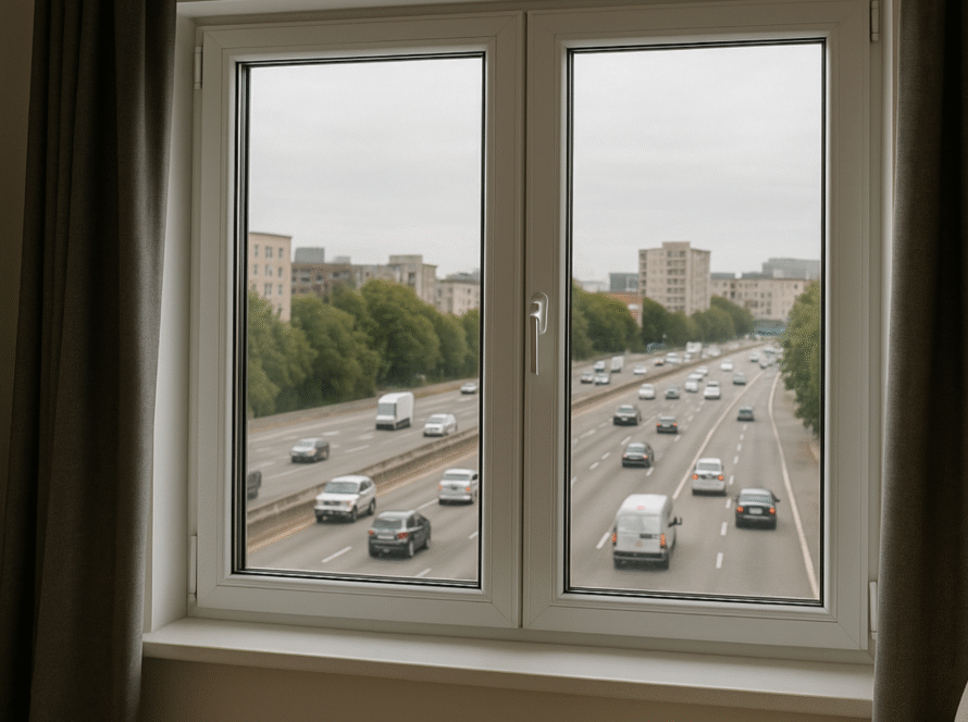 noise reducing windows