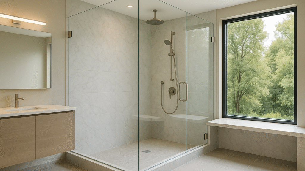 modern shower enclosure trends