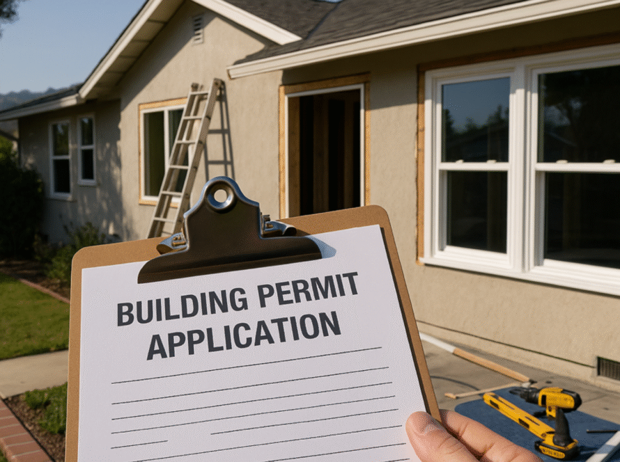 building permit for window replacement