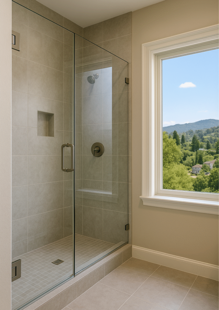 San Francisco Bay Area Install Bathroom Glass Doors for Shower