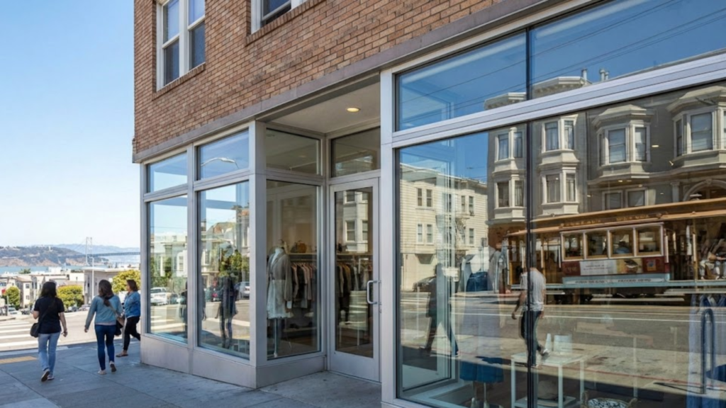 what is a storefront window