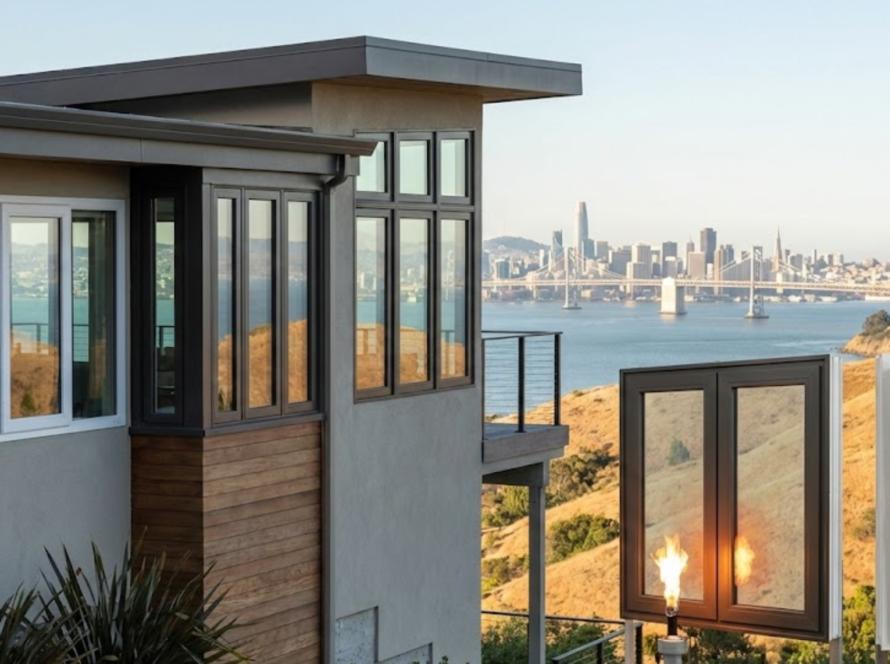 are upvc windows fire rated