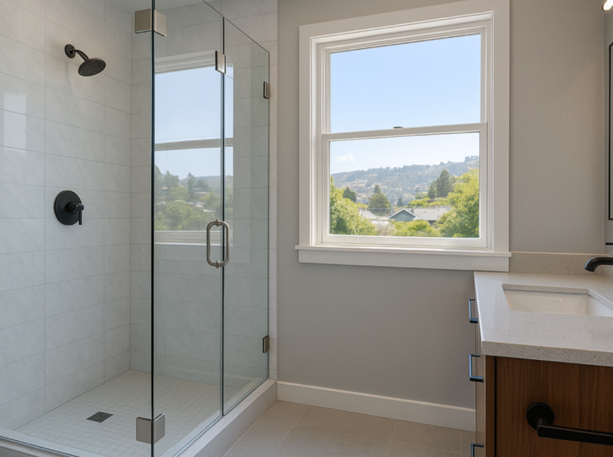 pros and cons of glass shower doors