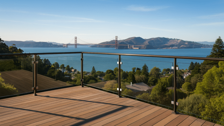 Glass Railing Systems for Decks: Bay Area Installation Guide