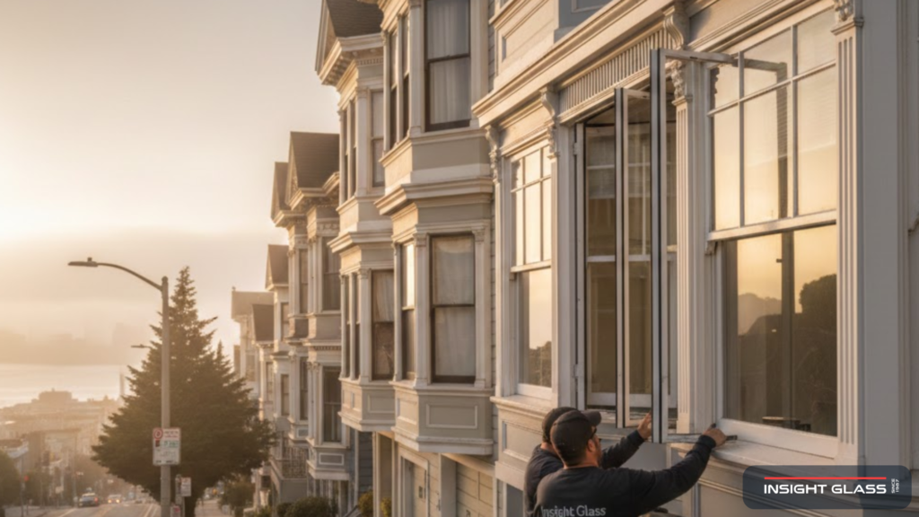 Double Hung Replacement Windows in San Francisco