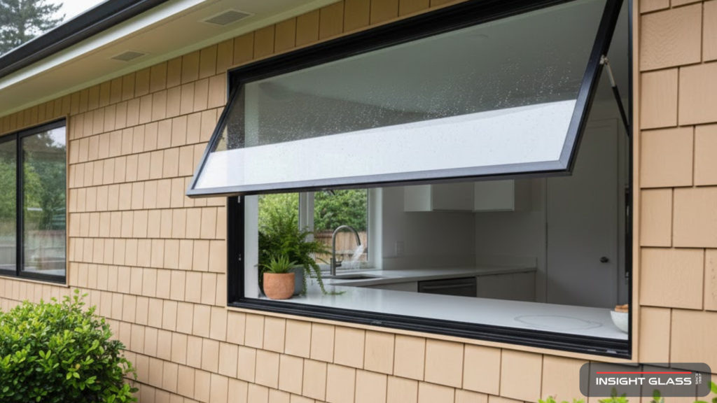 house window awning style in san mateo