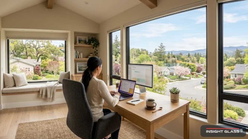 How much do soundproof windows cost — modern Bay Area home with installed soundproof double pane windows