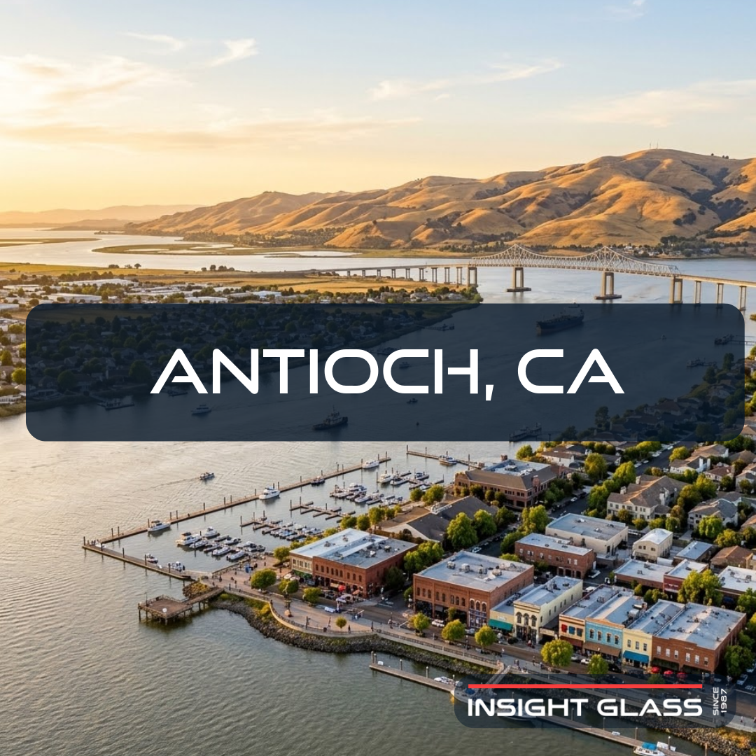 Antioch window replacement services by Insight Glass