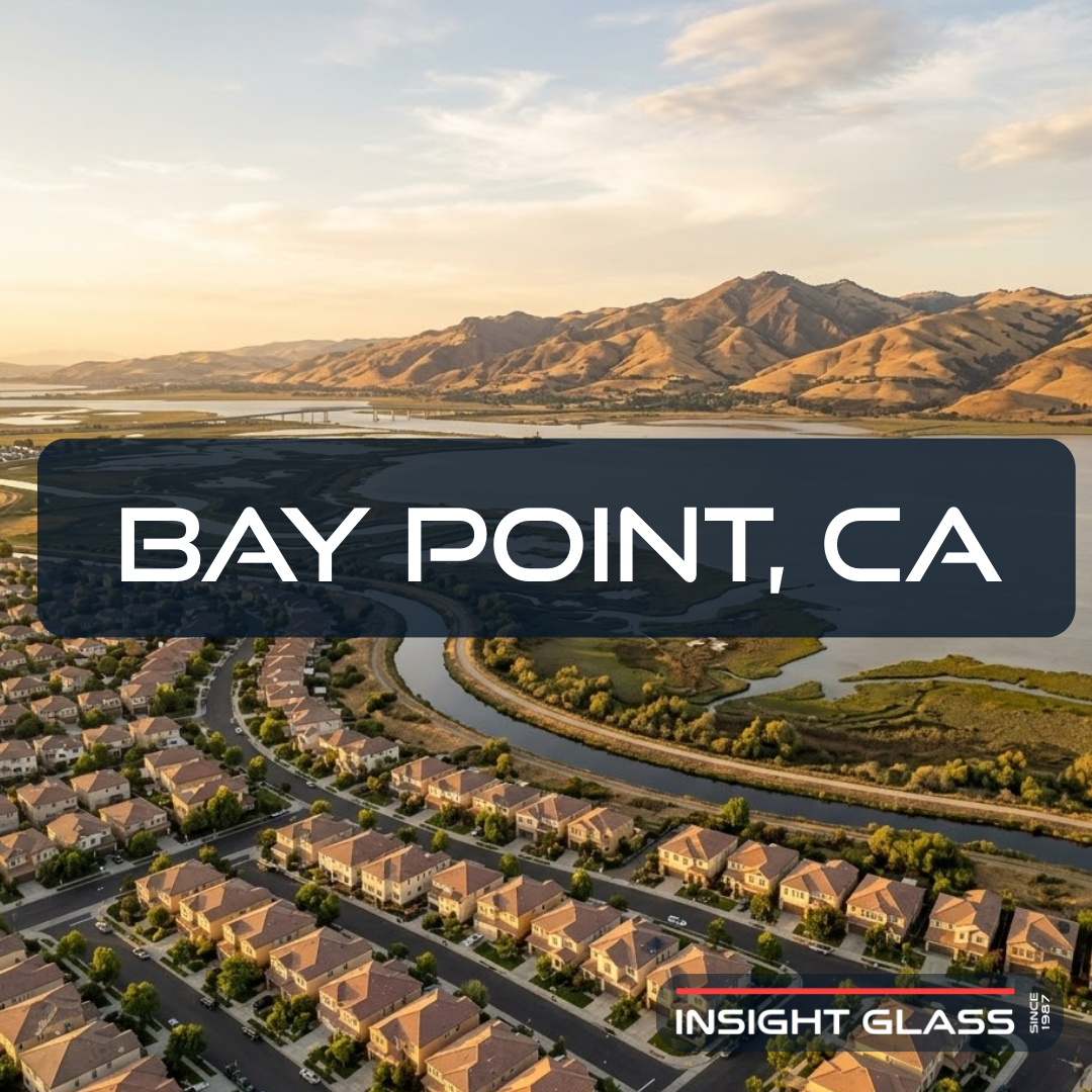 Bay Point window replacement services by Insight Glass