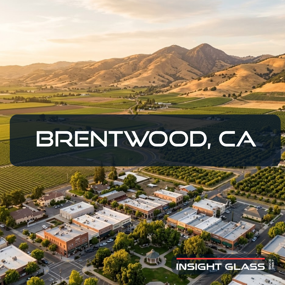 Brentwood window replacement services by Insight Glass