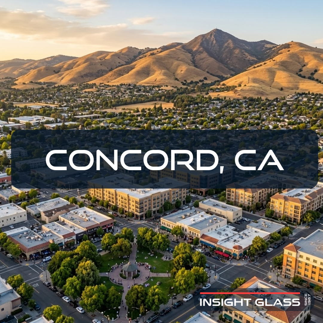 Concord window replacement services by Insight Glass