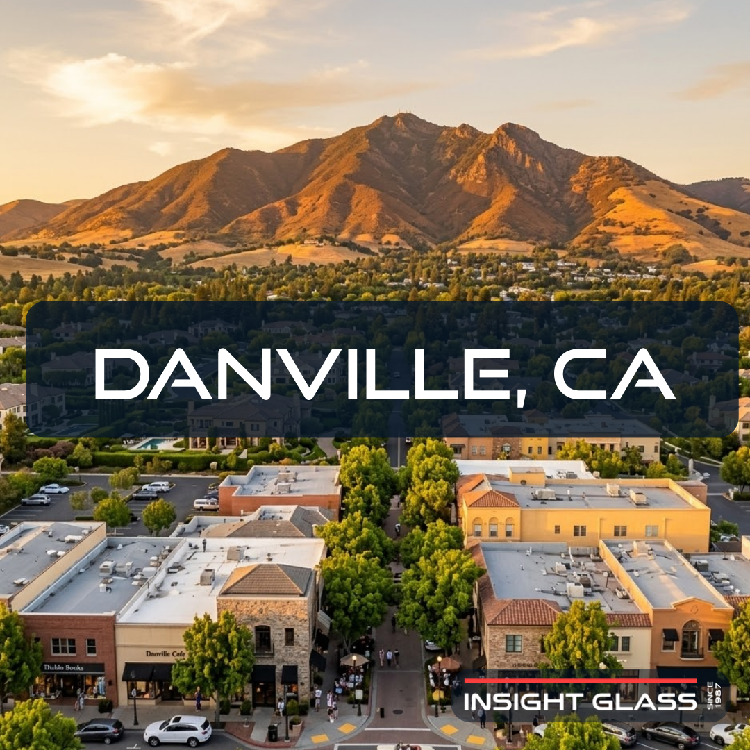 Danville window replacement services by Insight Glass