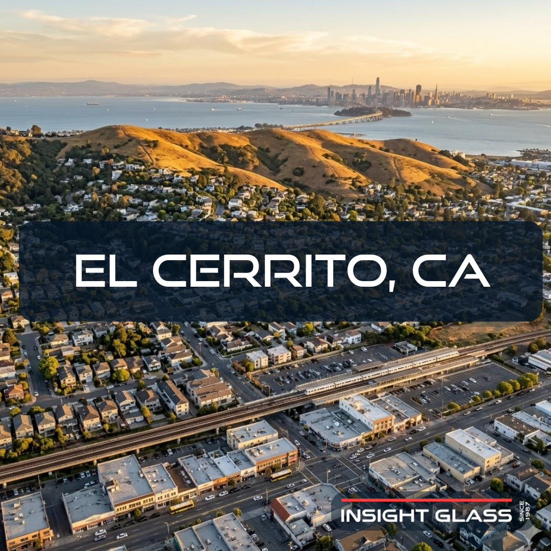 El Cerrito window replacement services by Insight Glass