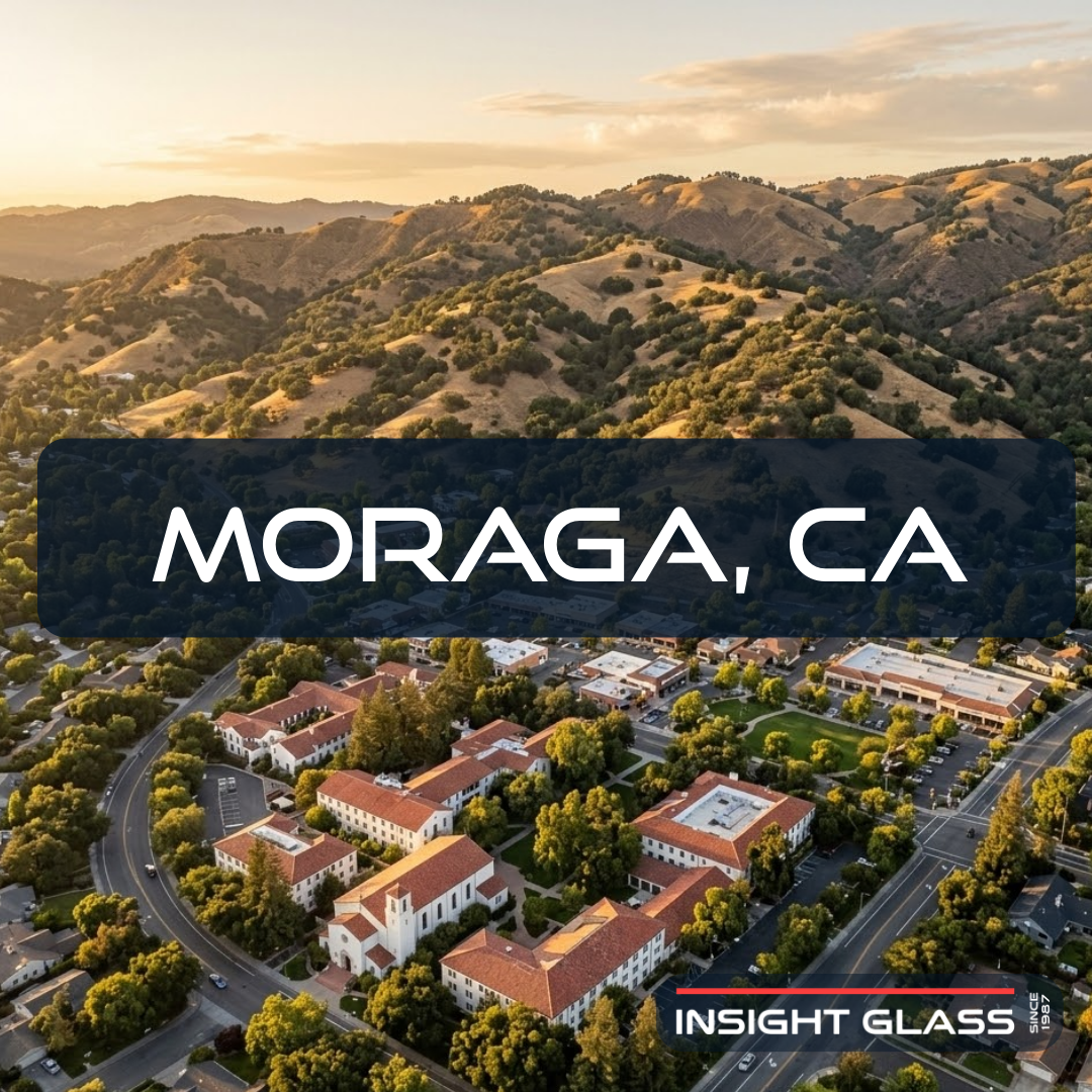 Moraga window replacement services by Insight Glass