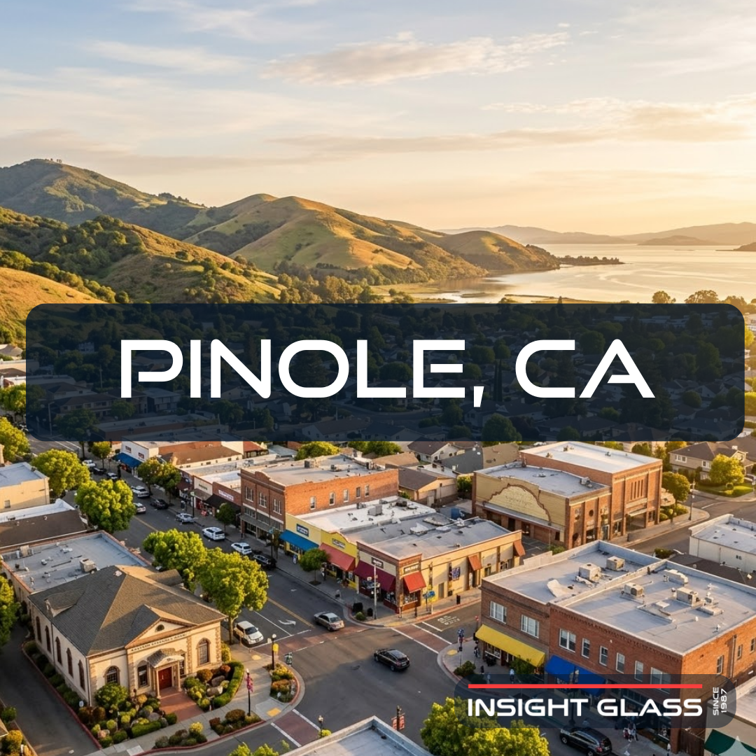 Pinole window replacement services by Insight Glass