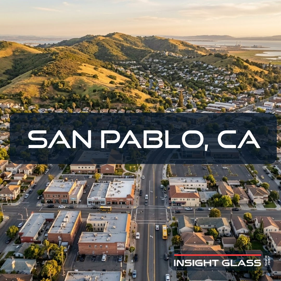 San Pablo window replacement services by Insight Glass