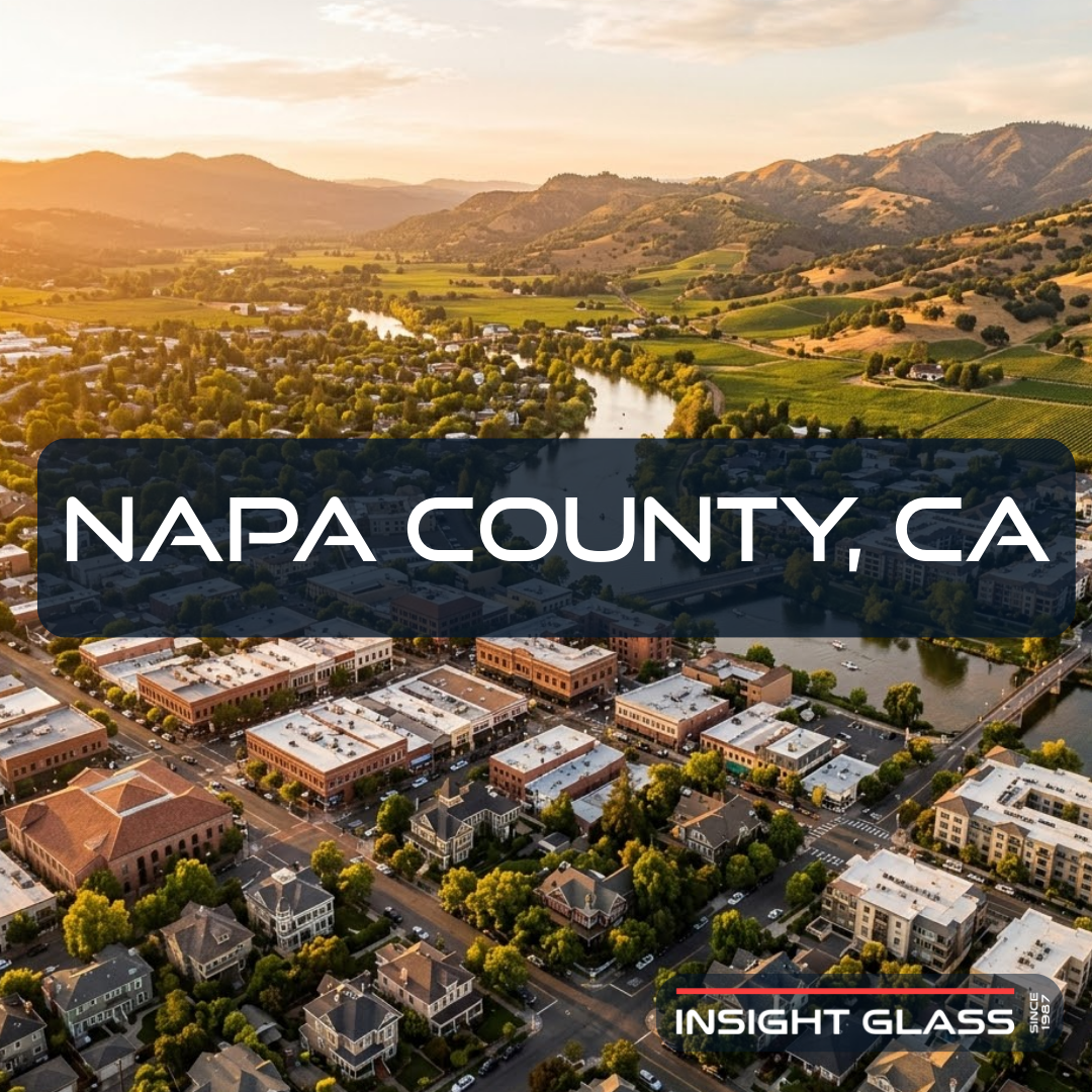 Window Replacement in Napa County, CA by Insight Glass