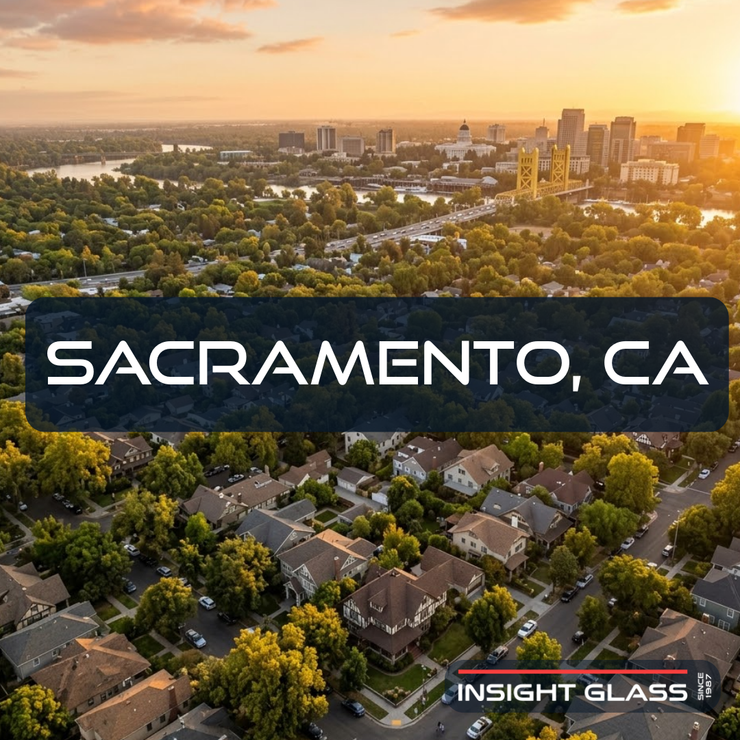 Window Replacement in Sacramento, CA by Insight Glass