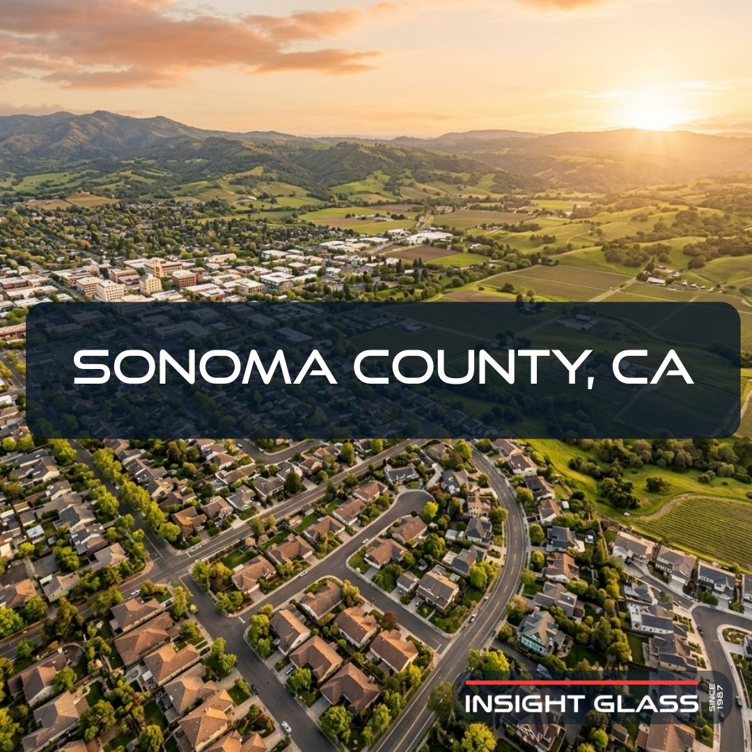 Window Replacement in Sonoma County, CA by Insight Glass