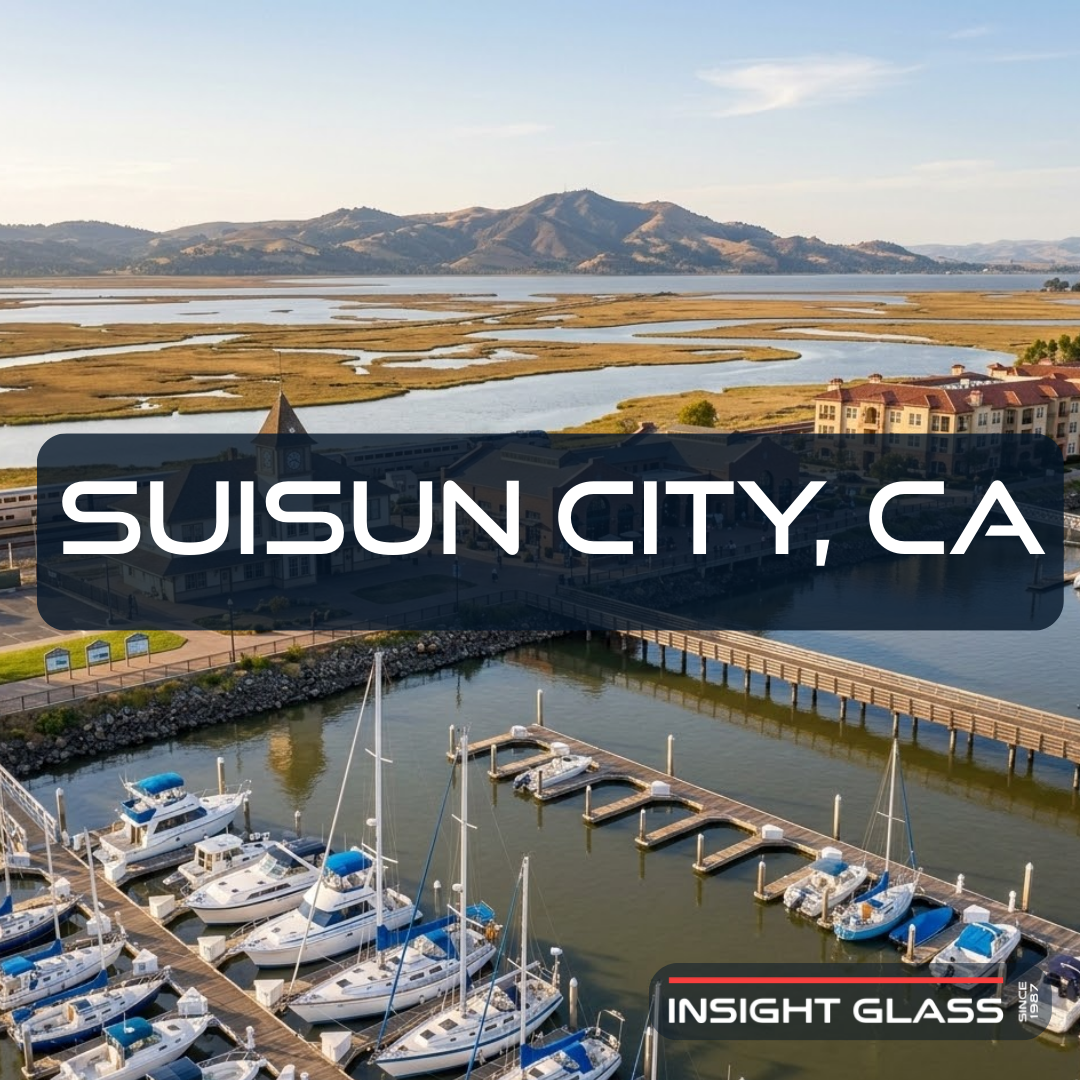 Suisun City window replacement services by Insight Glass