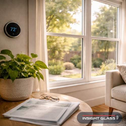 Energy-efficient dual-pane windows showing cost savings from window replacement Sacramento homeowners invest in