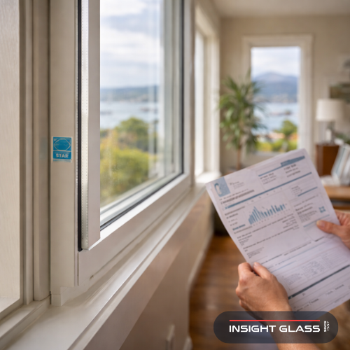 Energy-efficient dual-pane windows showing cost savings from window replacement Vallejo homeowners invest in