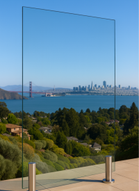 Glass Railings - Hardware Finishes - Brushed Nickel