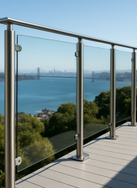 Post Supported Railings Installation in Bay Area