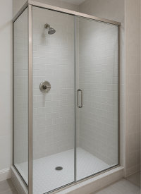 Semi-Frameless Shower Doors